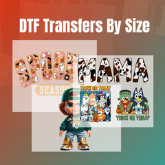 DTF Transfers By Size